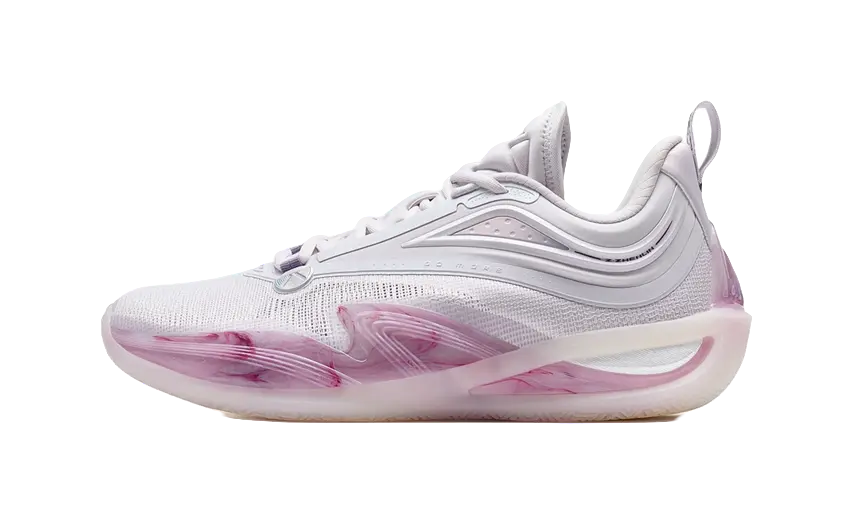 XTEP Zhang Zhenlin 1st Generation Basketball Shoes Mens Low top Miao Purple  vjsneaker.com