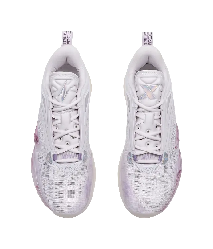 XTEP Zhang Zhenlin 1st Generation Basketball Shoes Mens Low top Miao Purple  vjsneaker.com