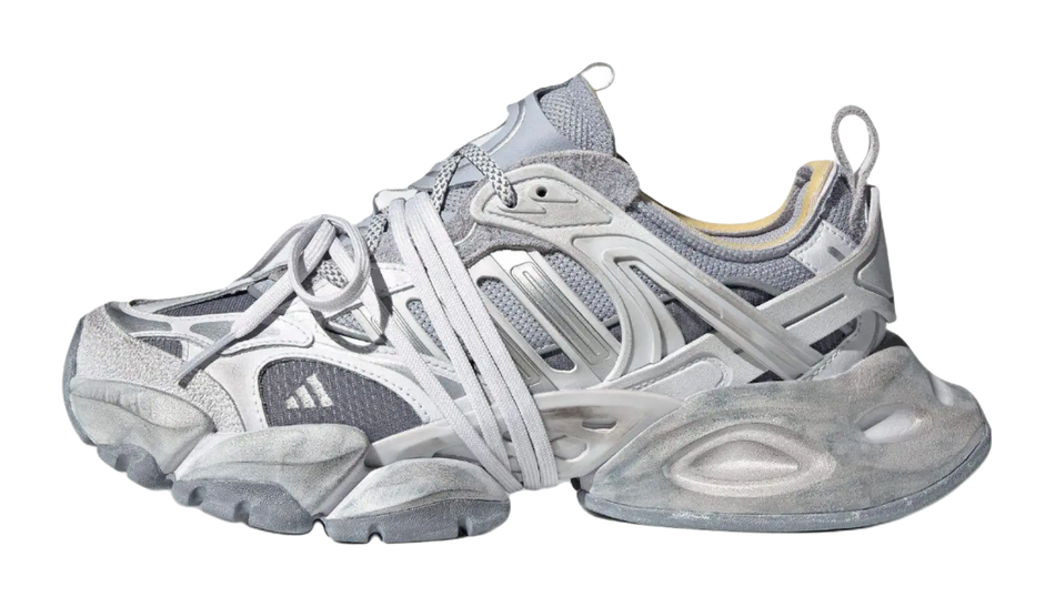 Xlg Runner Deluxe Adidas Gray Silver Metallic  vjsneaker.com