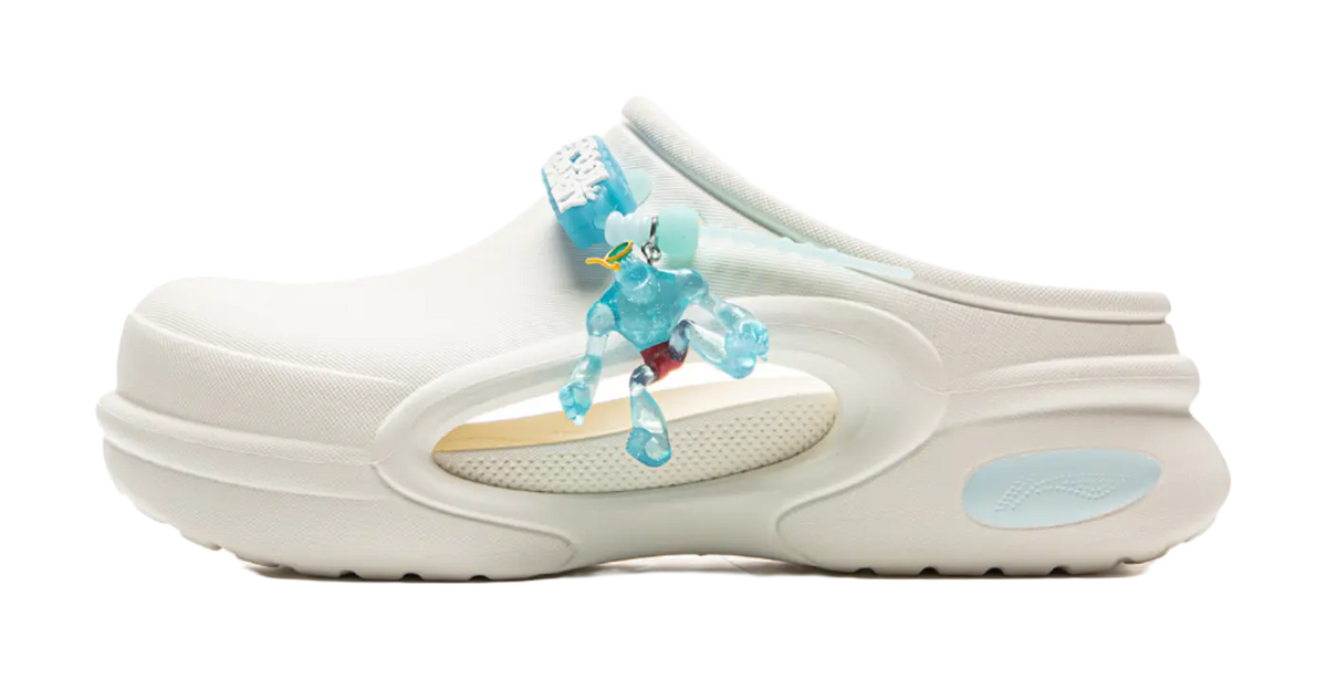 YINGXIONGLIANMENGYONGCHIPAIDUI x LiNing Soft Clogs Unisex White  VJSNEAKER