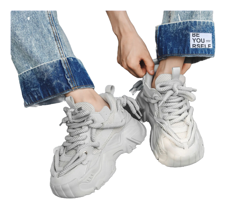 ZHR Flying Fish Model Breathable And Lightweight Low top Chunky Sneakers Unisex  VJSNEAKER