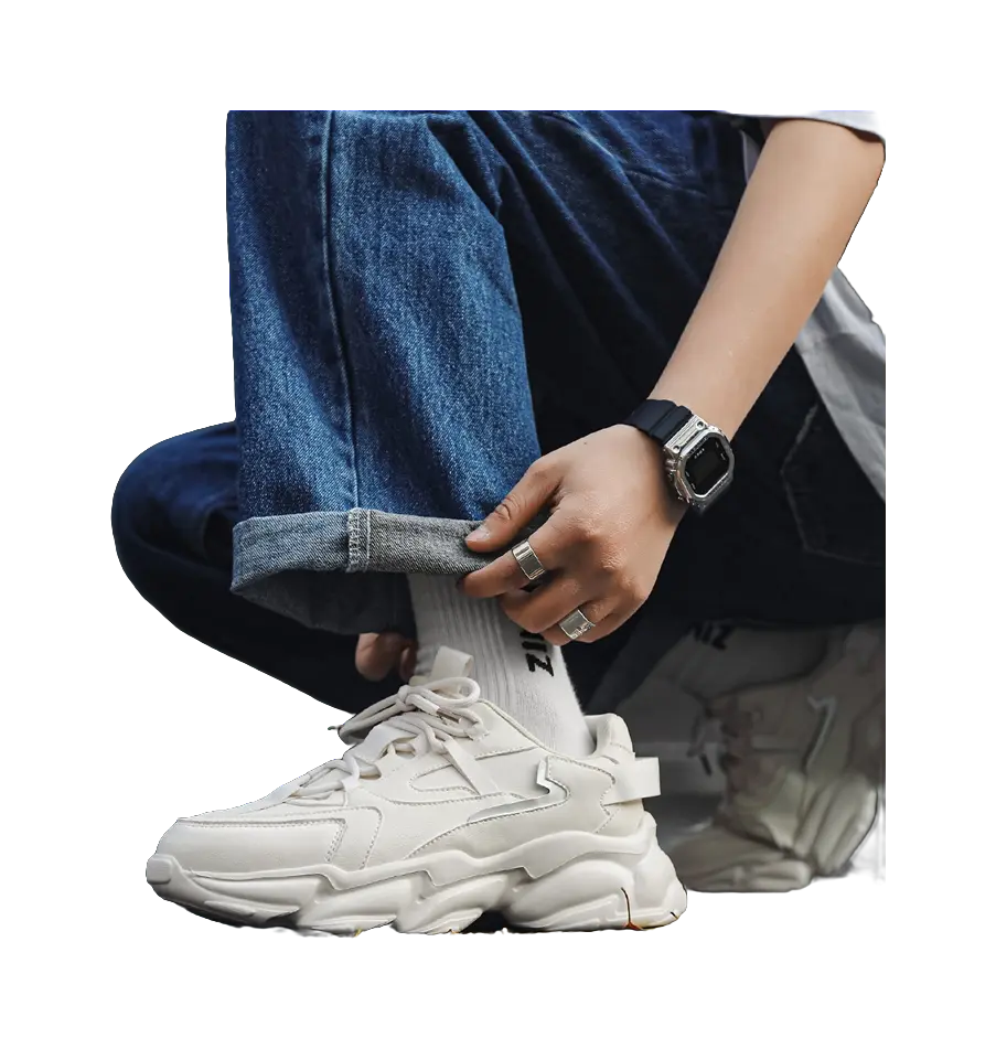 ZHR Heartbeat Love Confession Abrasion Resistant, Breathable, Lightweight Low top Chunky Sneakers Unisex  VJSNEAKER