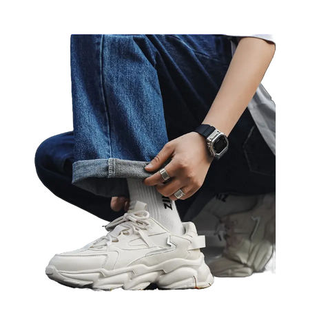 ZHR Heartbeat Love Confession Abrasion Resistant, Breathable, Lightweight Low top Chunky Sneakers Unisex  VJSNEAKER