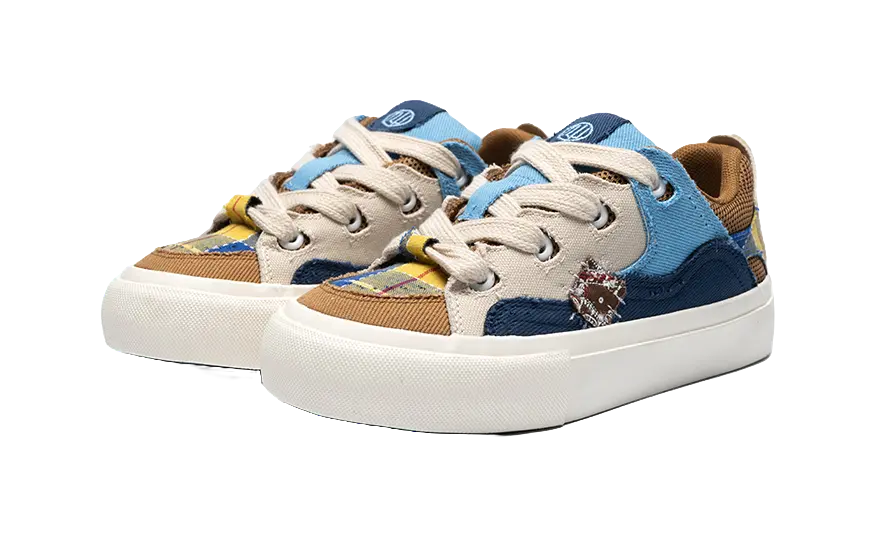ZHR Skateboard Puffy Shoes Low top Skateboard Shoes Unisex Small Cookies 