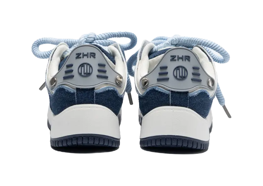 ZHR Slip Resistant, Abrasion Resistant, Lightweight, Breathable, Height Increasing Low top Skateboard Shoes Unisex 