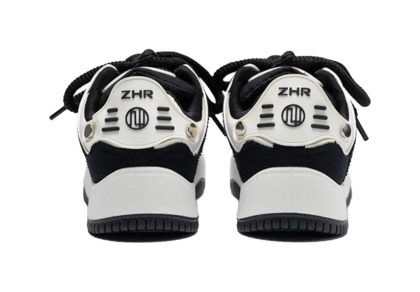 ZHR Slip Resistant, Abrasion Resistant, Lightweight, Breathable, Height Increasing Low top Skateboard Shoes Unisex 