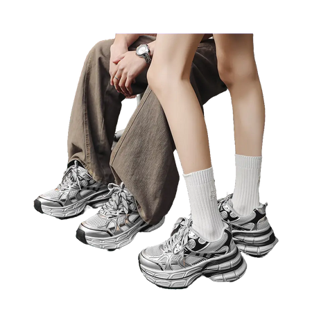 ZHR Super Star Era Cushioning, Wear Resistant Low top Chunky Sneakers Unisex  VJSNEAKER