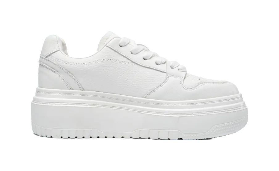 ZHR Waterproof, Lightweight, Height Increasing Stylish Skateboarding Shoes Women's White 