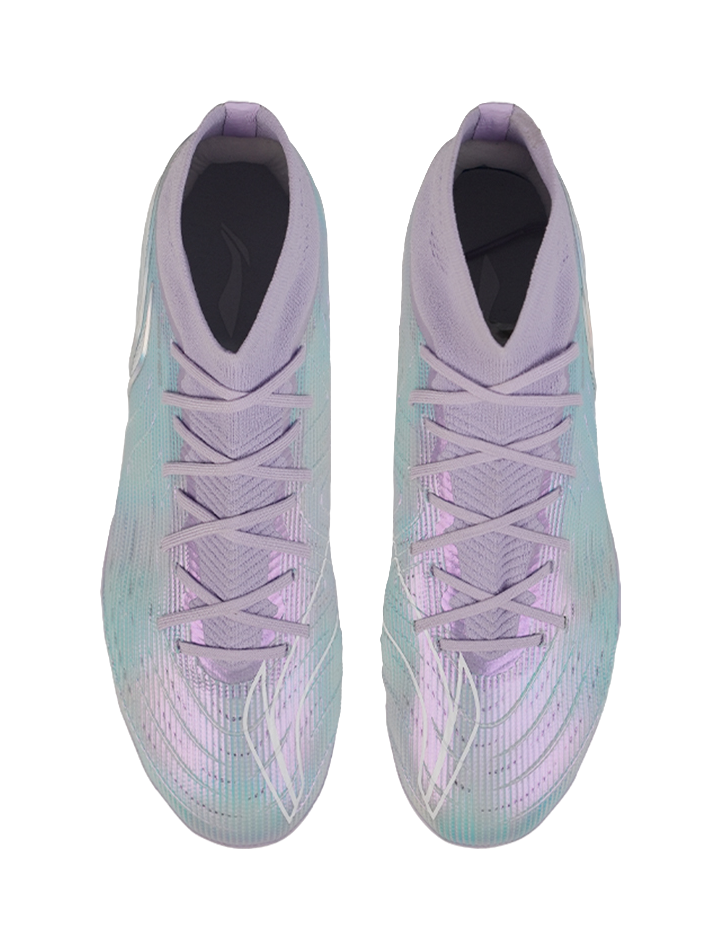Li-Ning Shadow 3 Pro "Blue Violet" YSFU033-4 - BOOM Fiber MG Soccer Cleat Unisex Blue Purple