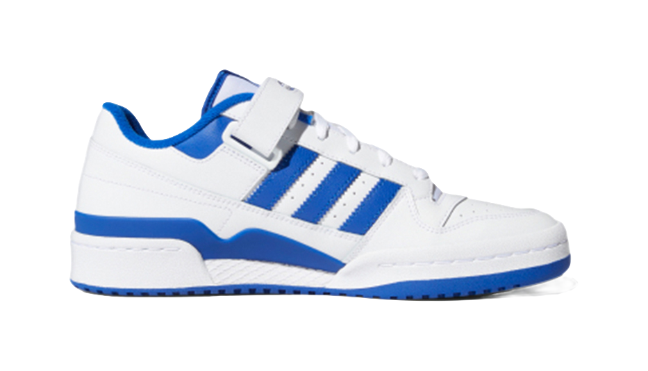 Adidas Originals Forum Low White/Royal sneakers  vjsneaker.com