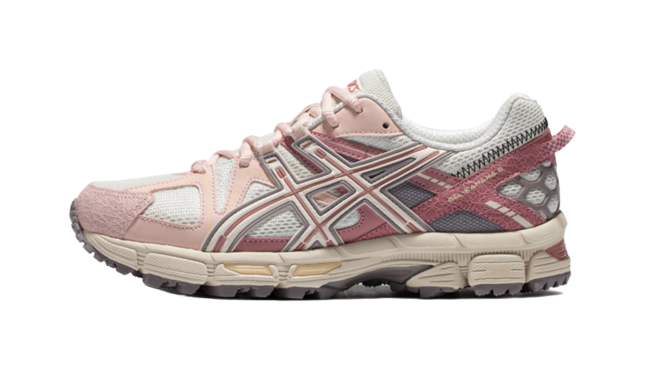 Asics Gel-Kahana 8 White Pink Womens  vjsneaker.com