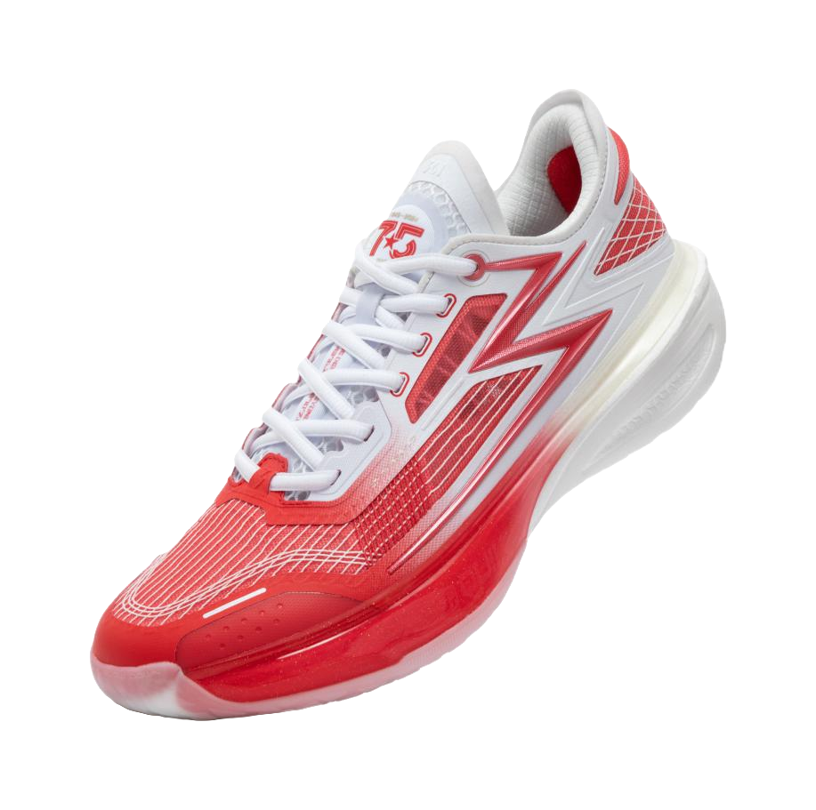 361° Speed BB Basketball Shoes Mens Low top Red White  vjsneaker.com