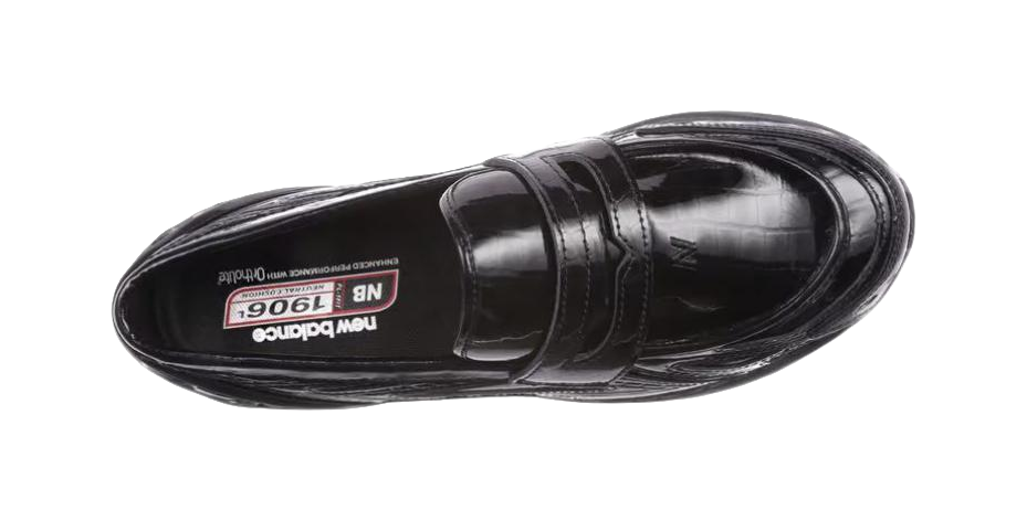 New Balance crocodile-effect slip-on sneakers  vjsneaker.com