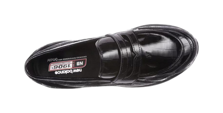 New Balance crocodile-effect slip-on sneakers  vjsneaker.com