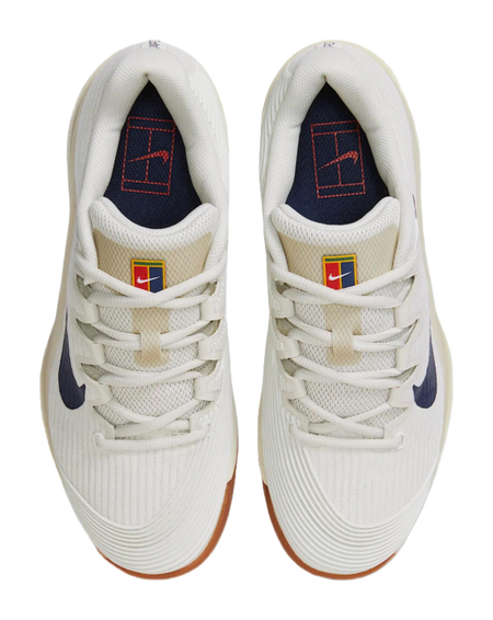 Nike Court Air Zoom Vapor 12 Hc Summit White Phantom Gum Medium Brown Binary Blue  vjsneaker.com