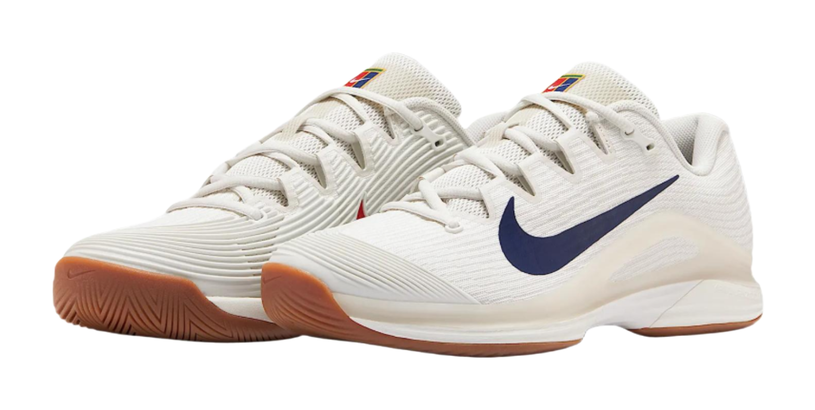 Nike Court Air Zoom Vapor 12 Hc Summit White Phantom Gum Medium Brown Binary Blue  vjsneaker.com