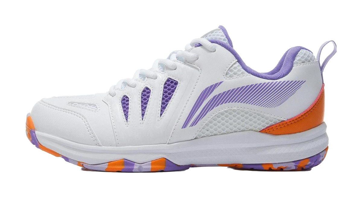 Li-Ning All-Around King Ace "White Purple" AYTP004-6 - Badminton Shoe Women