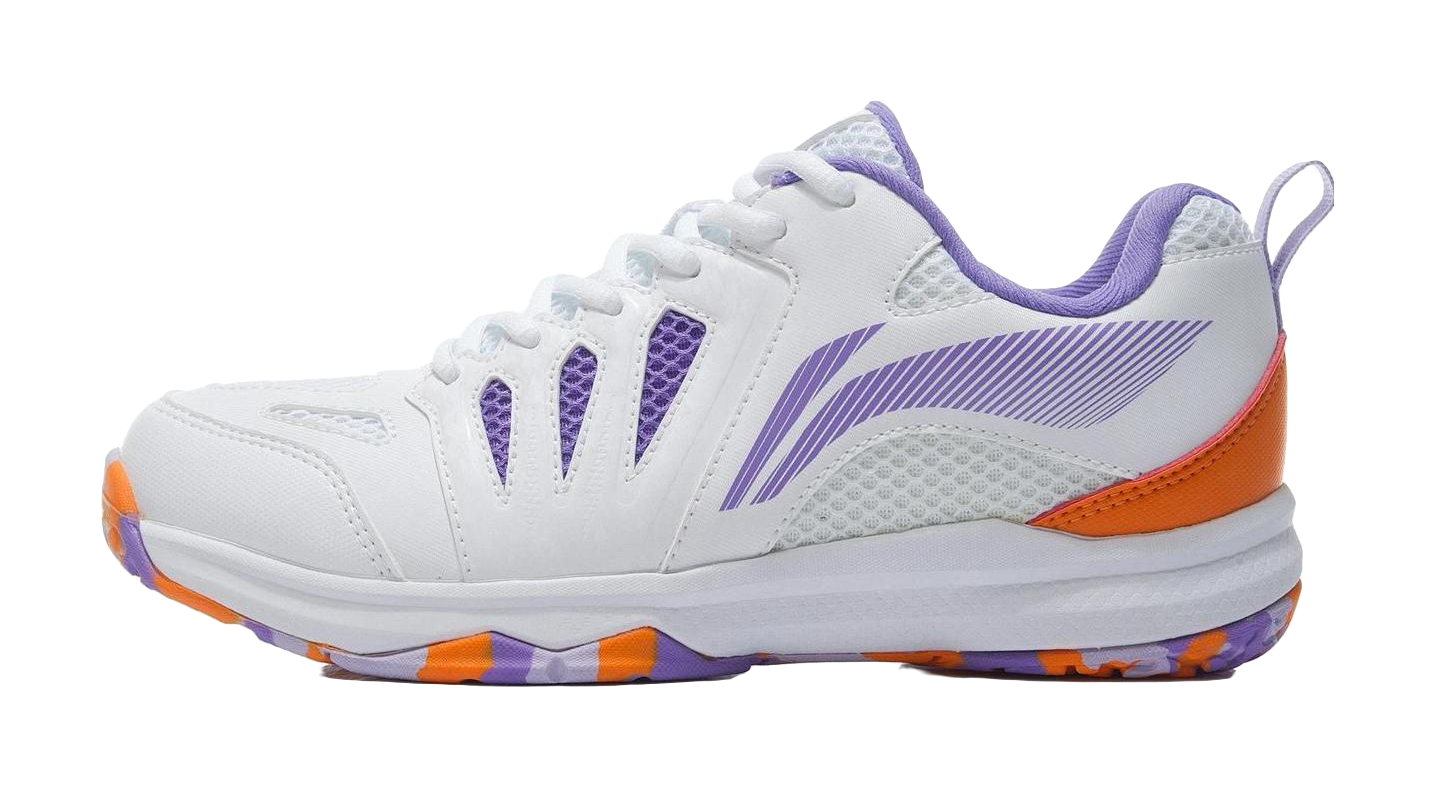 Li-Ning All-Around King Ace "White Purple" AYTP004-6 - Badminton Shoe Women