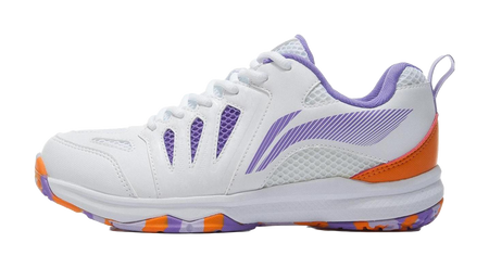 Li-Ning All-Around King Ace "White Purple" AYTP004-6 - Badminton Shoe Women