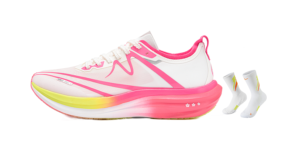 Sonic Cat Reverse Heaven 3.0 Running Shoes Unisex Low top Pink 