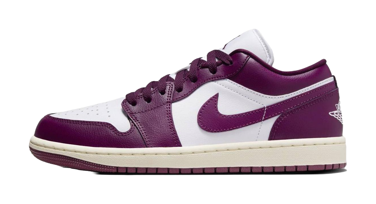Jordan 1 Low Bordeaux Womens  vjsneaker.com