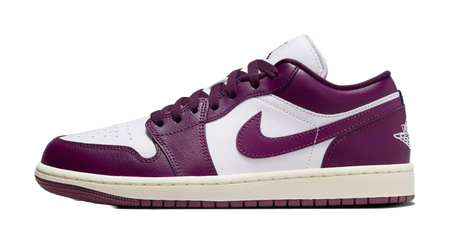 Jordan 1 Low Bordeaux Womens  vjsneaker.com