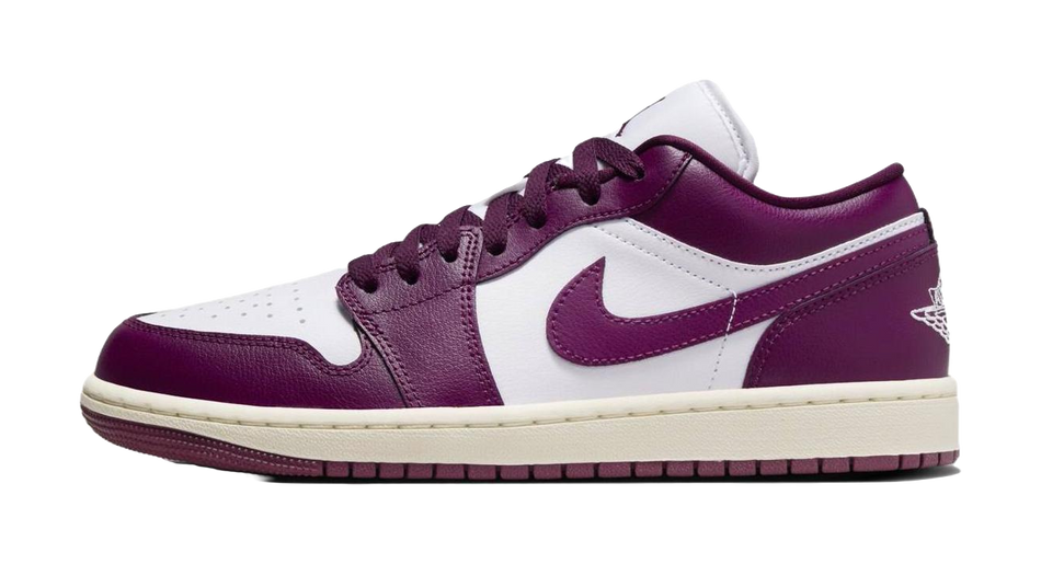 Jordan 1 Low Bordeaux Womens  vjsneaker.com