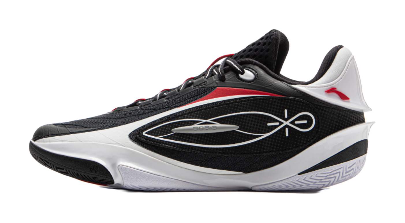 Li Ning Wade 808 5 ULTRA Basketball Shoes Mens Low top Black White  VJSNEAKER
