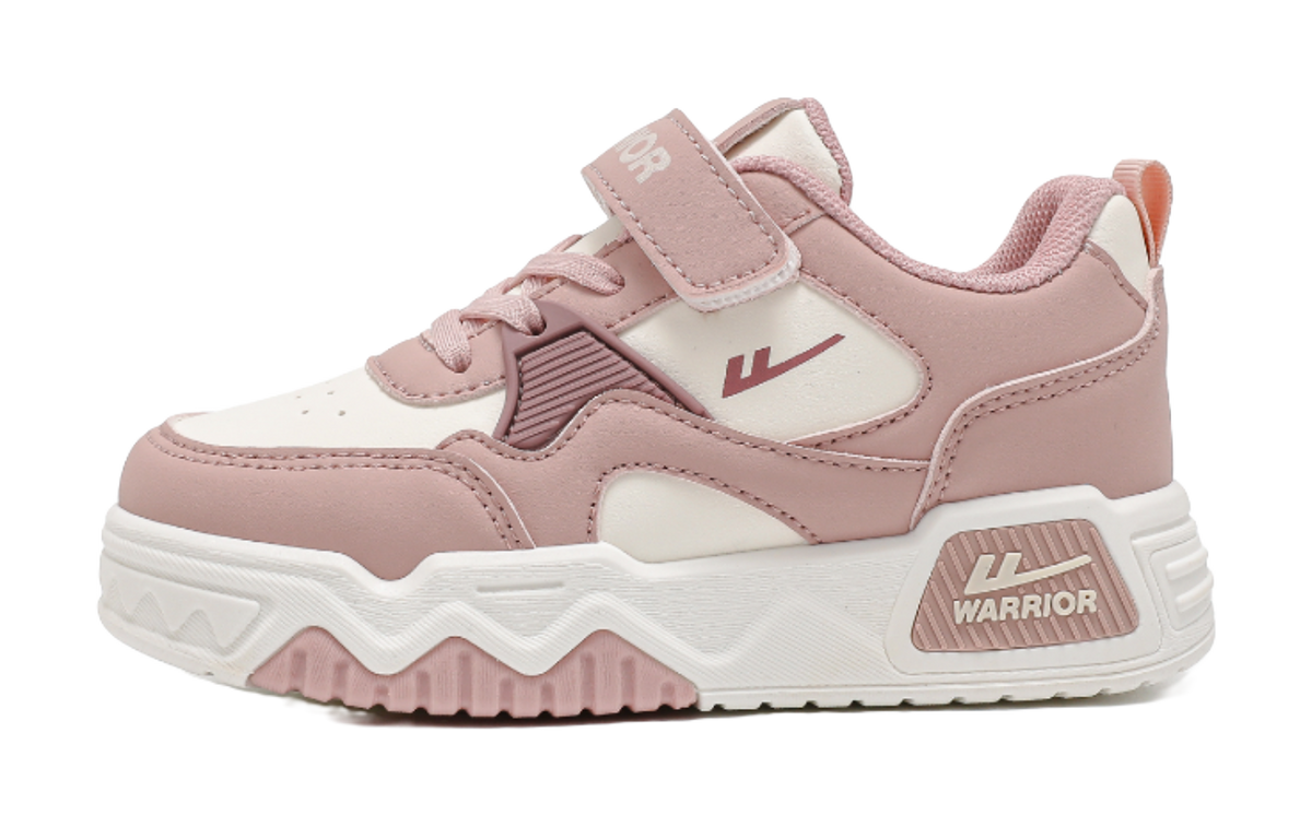 Warrior Boys Athletic Shoes Breathable Lightweight Cushioning Low top Girl Skateboard Shoes Kids  VJSNEAKER