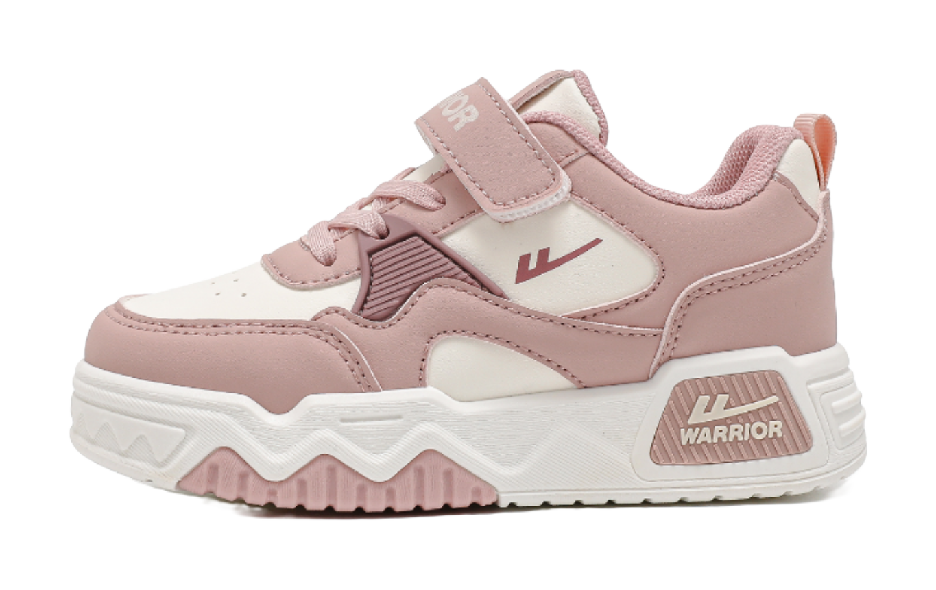 Warrior Boys Athletic Shoes Breathable Lightweight Cushioning Low top Girl Skateboard Shoes Kids  VJSNEAKER