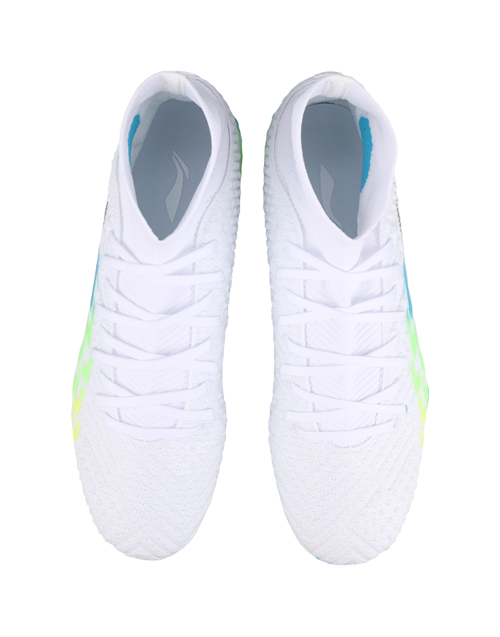 Li-Ning Shadow 2 "Green Color White" YSFU013-1 - Professional Multi-Ground Soccer Shoe Unisex