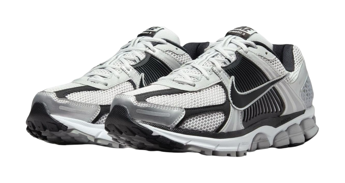 Nike Zoom Vomero 5 Metallic Silver Black  vjsneaker.com