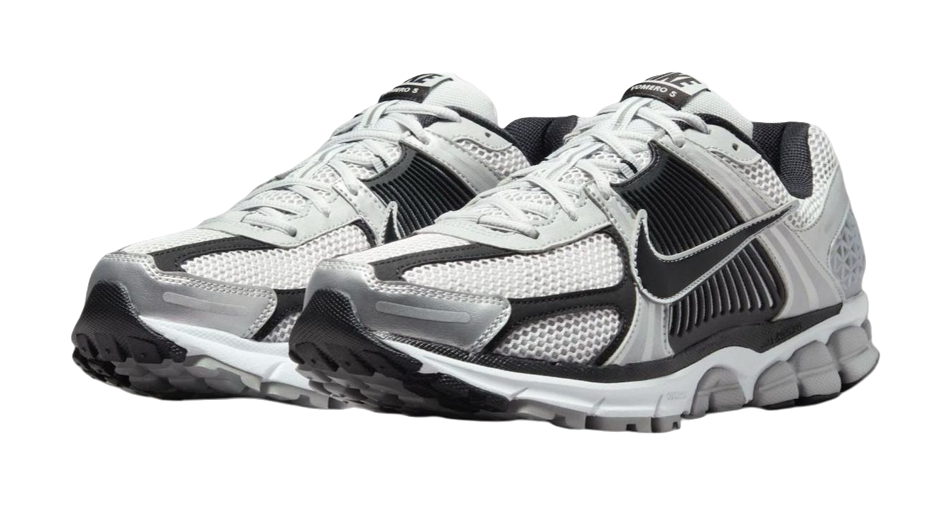 Nike Zoom Vomero 5 Metallic Silver Black  vjsneaker.com