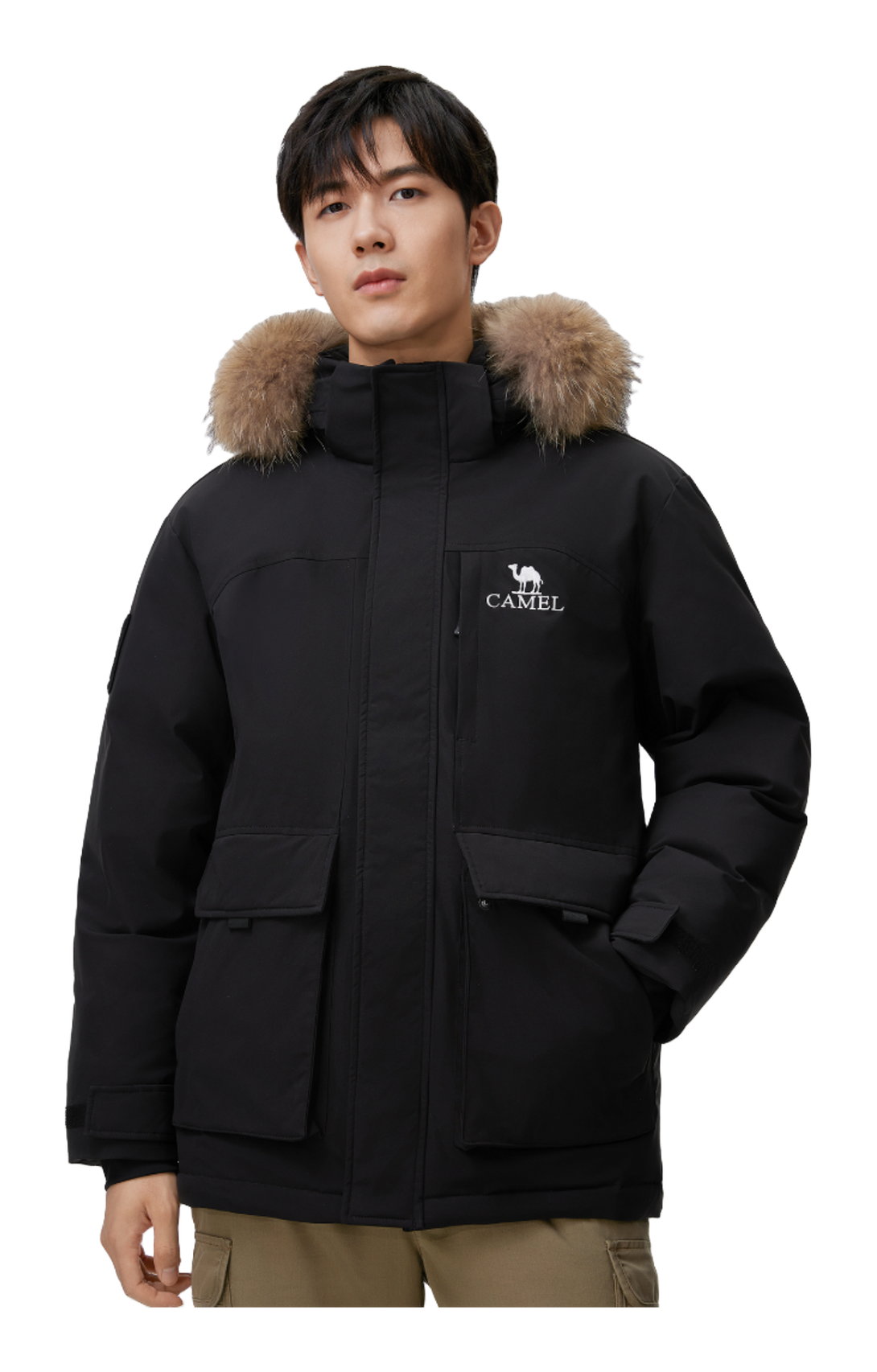 CAMEL Capsule Down Jacket Unisex  VJ SNEAKER