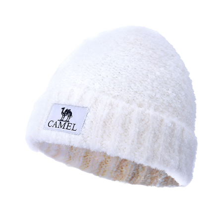 CAMEL Polyester Beanies Womens  VJSNEAKER