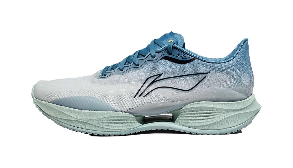 LiNing Super Light 22 Anti Slip Wear Resistant Low Top Casual Running Shoes Men's Gray Blue 