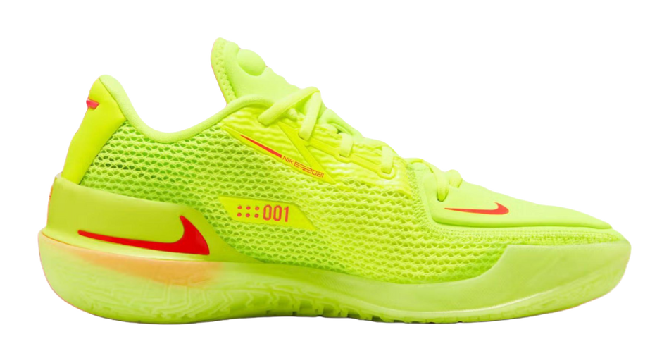 Nike Air Zoom G.T. Cut 1 Breathable Basketball Shoes Unisex Yellow Red  vjsneaker.com