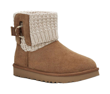 UGG Classic Solene Mini Brown Womens  vjsneaker.com