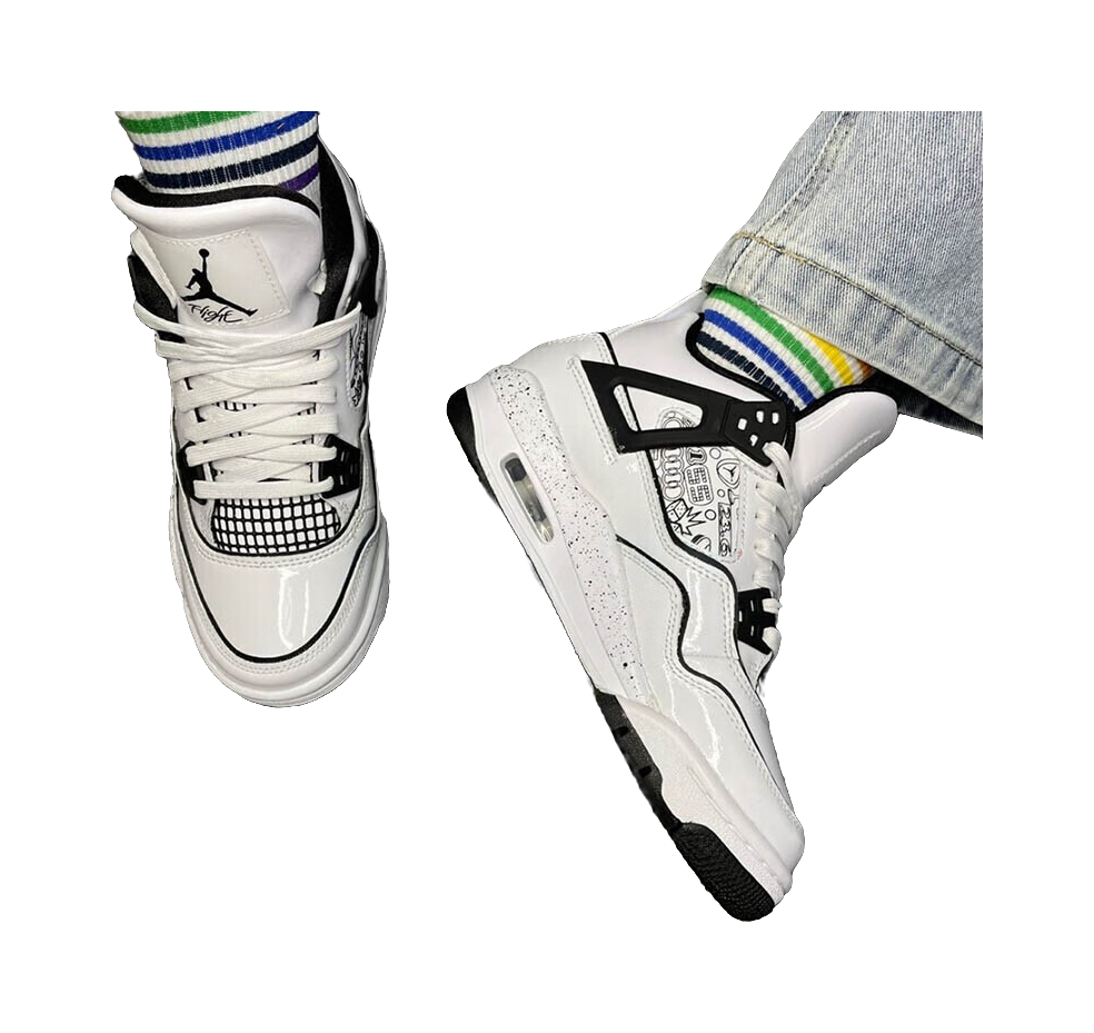 Jordan 4 Retro SE DIY GS  vjsneaker.com