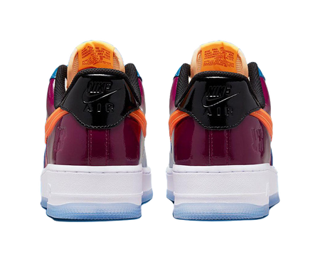 Nike X Undefeated Air Force 1 Low Total Orange  vjsneaker.com