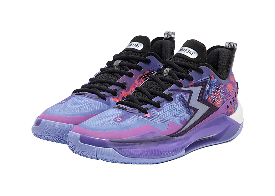 361° BIG3 5.0 Quick PRO Basketball Shoes Mens Low top Pink  vjsneaker.com