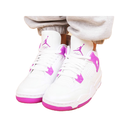 Jordan 4 Retro Hyper Violet GS  VJSNEAKER