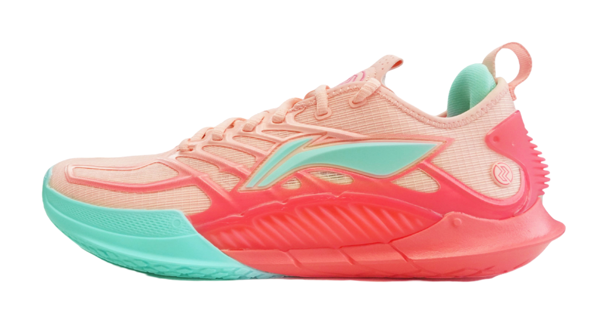 Li-Ning Speed 12 "Pink Green" ABAW035-3 - Fred VanVleet Basketball Shoe Unisex Pink