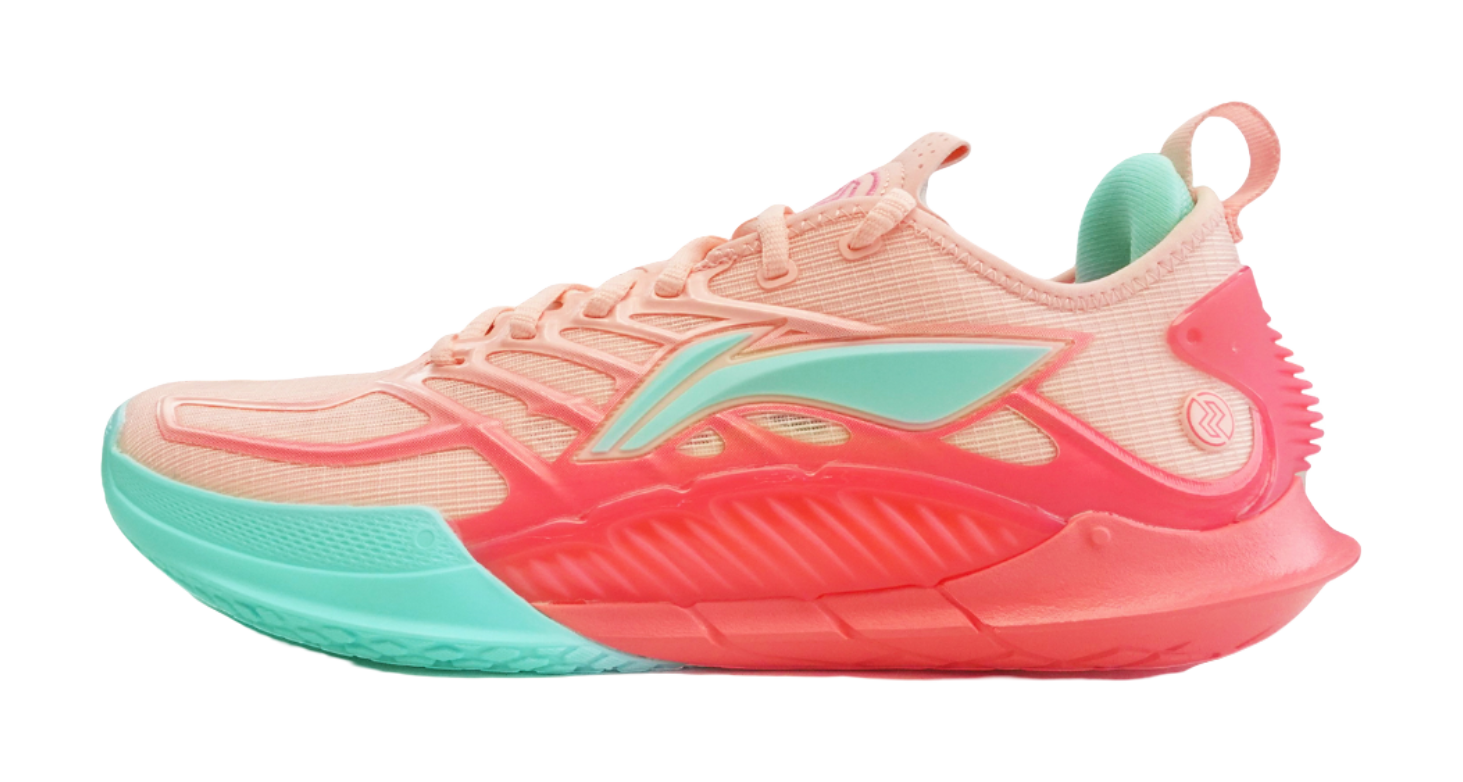 Li-Ning Speed 12 "Pink Green" ABAW035-3 - Fred VanVleet Basketball Shoe Unisex Pink