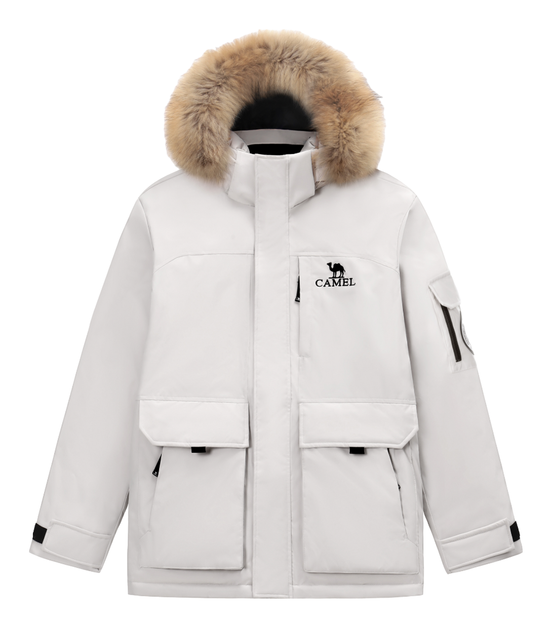 CAMEL Warm Fleece Series Down Jacket Unisex  VJ SNEAKER