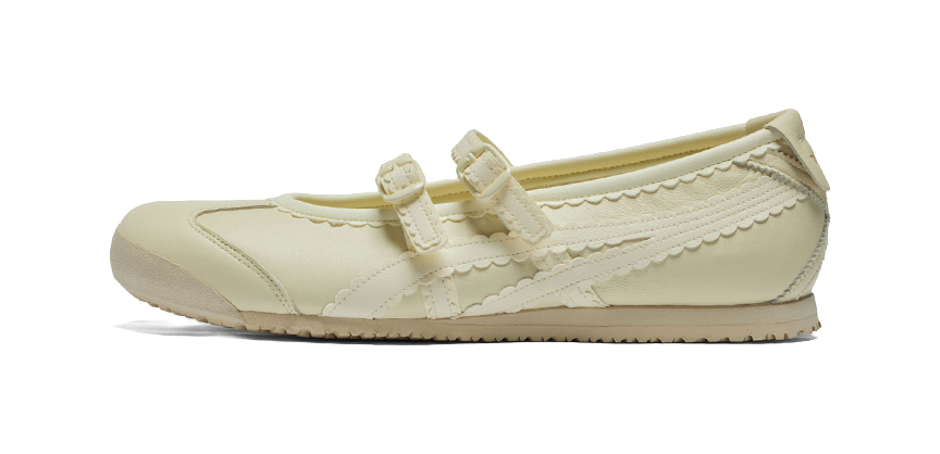 Asics Onitsuka Tiger Mexico 66 Tgrs Ivory Cream Womens  VJSNEAKER