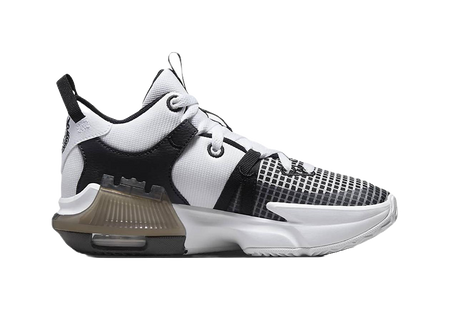 Nike LeBron Witness 7 White Black GS  vjsneaker.com