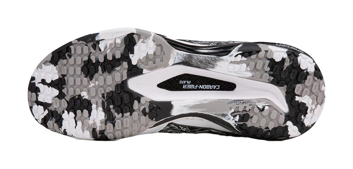Li-Ning Invincible ACE "White Black" AYZW007-3 - Badminton Shoe Unisex White