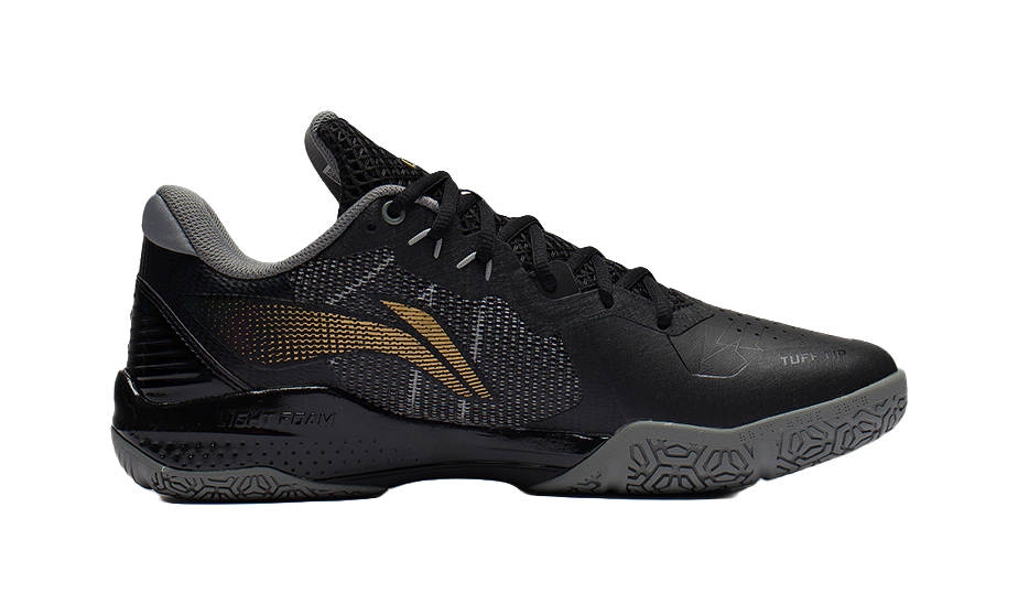 Li-Ning LieTing (Thunder) CL "Black Gold" AYAS034-1 - Chen Long Badminton Shoe Unisex Black
