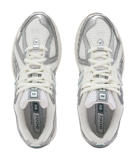 New Balance 1906R Silver Metallic Cream  vjsneaker.com